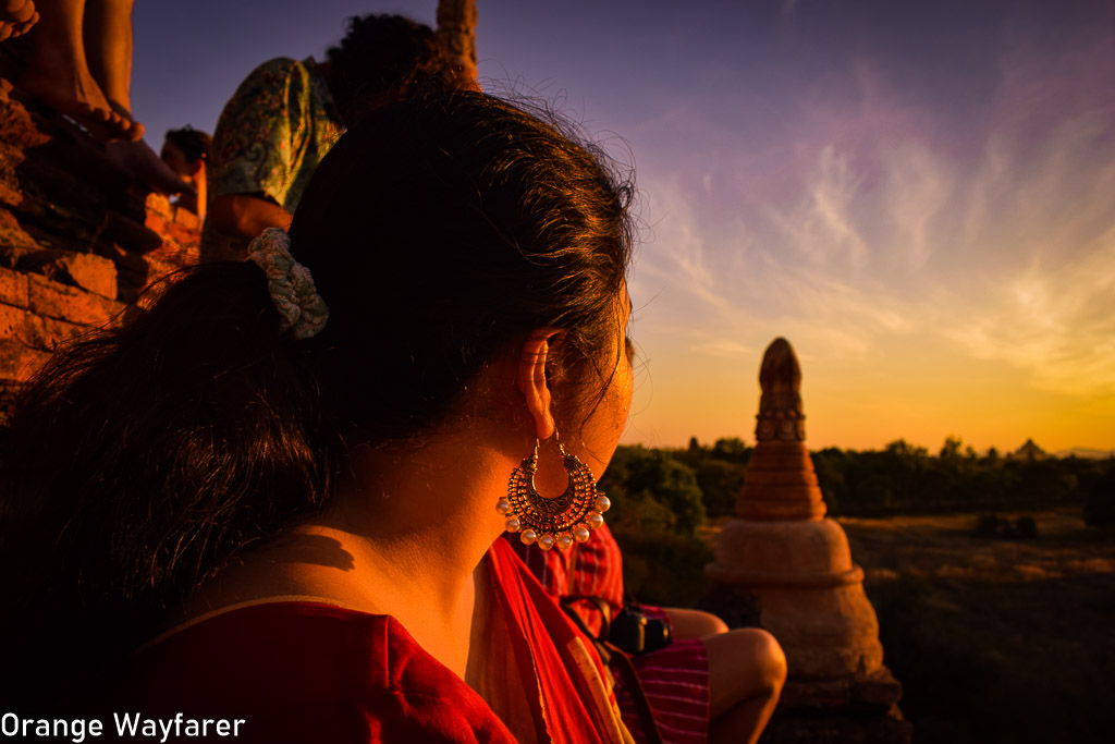 A sunset at Bagan, Myanmar: Instagram shoot